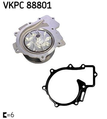 Pompe à eau SKF VKPC 88801